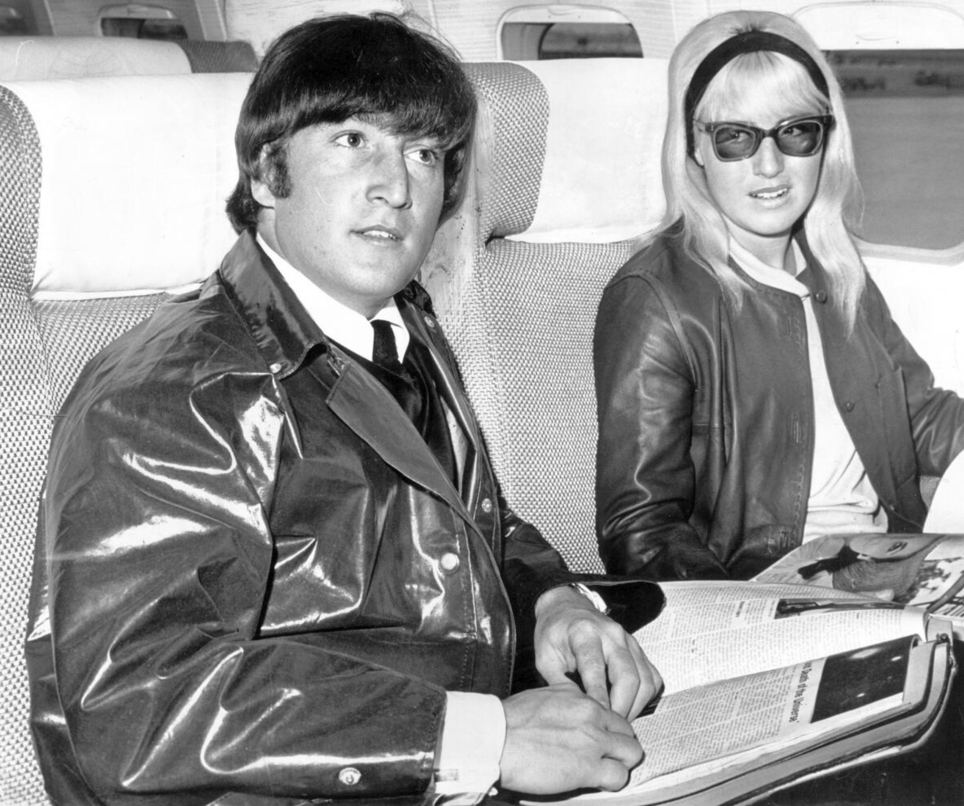 John and Cynthia Lennon 